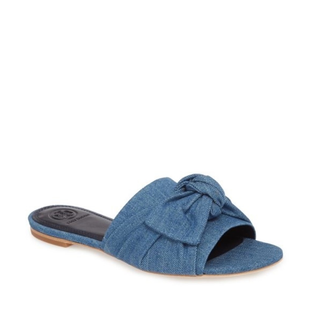 TORY BURCH Annabelle Bow Slide Sandal 9